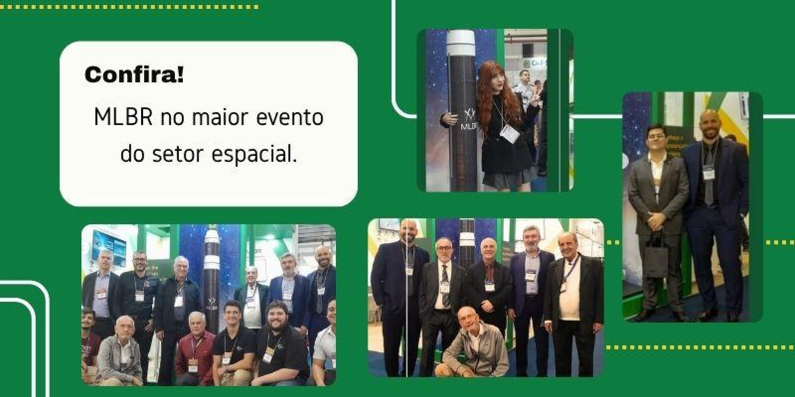 MLBR no maior evento do setor espacial